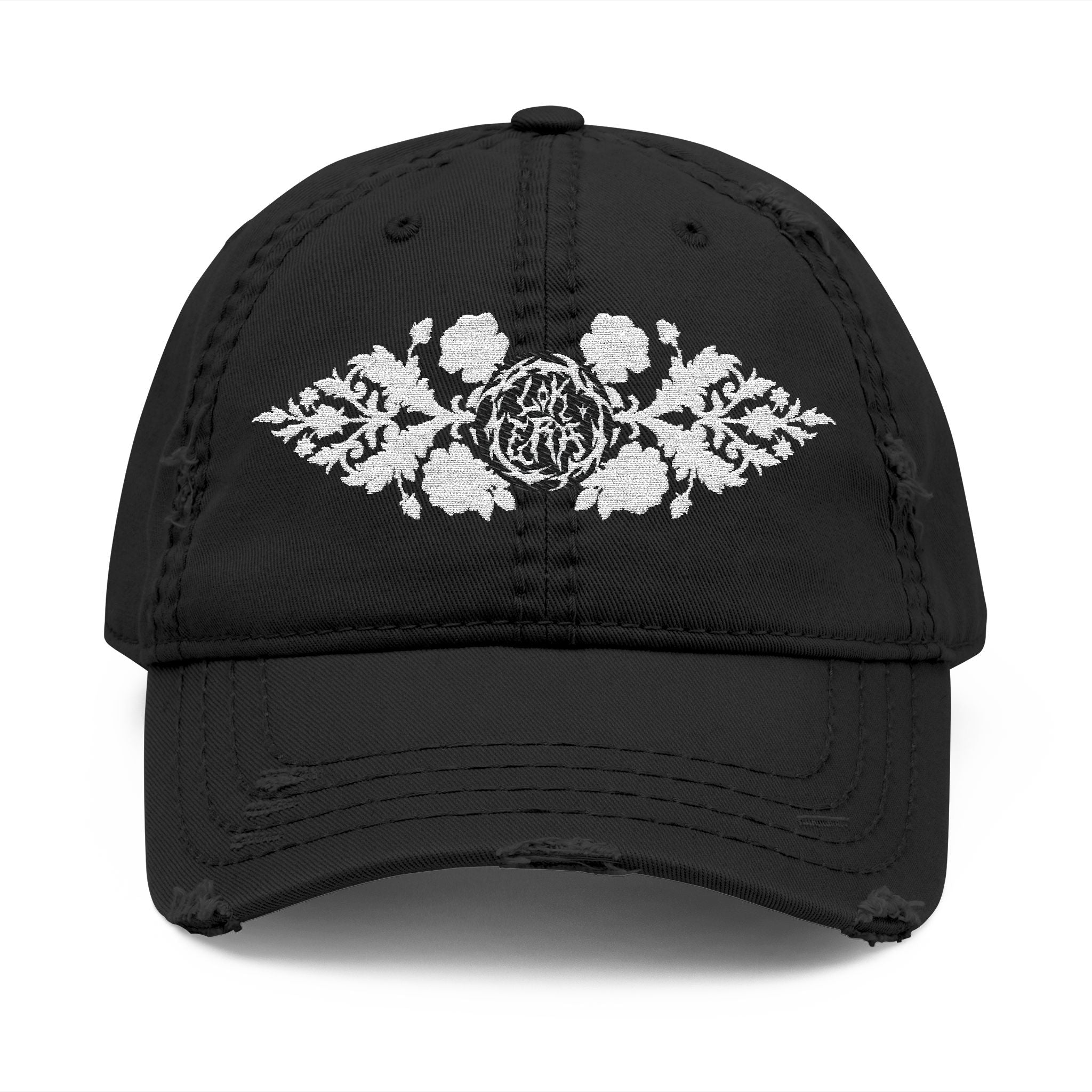 Rose Silhouette Cap